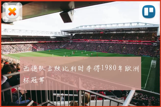 西德队击败比利时夺得1980年欧洲杯冠军
